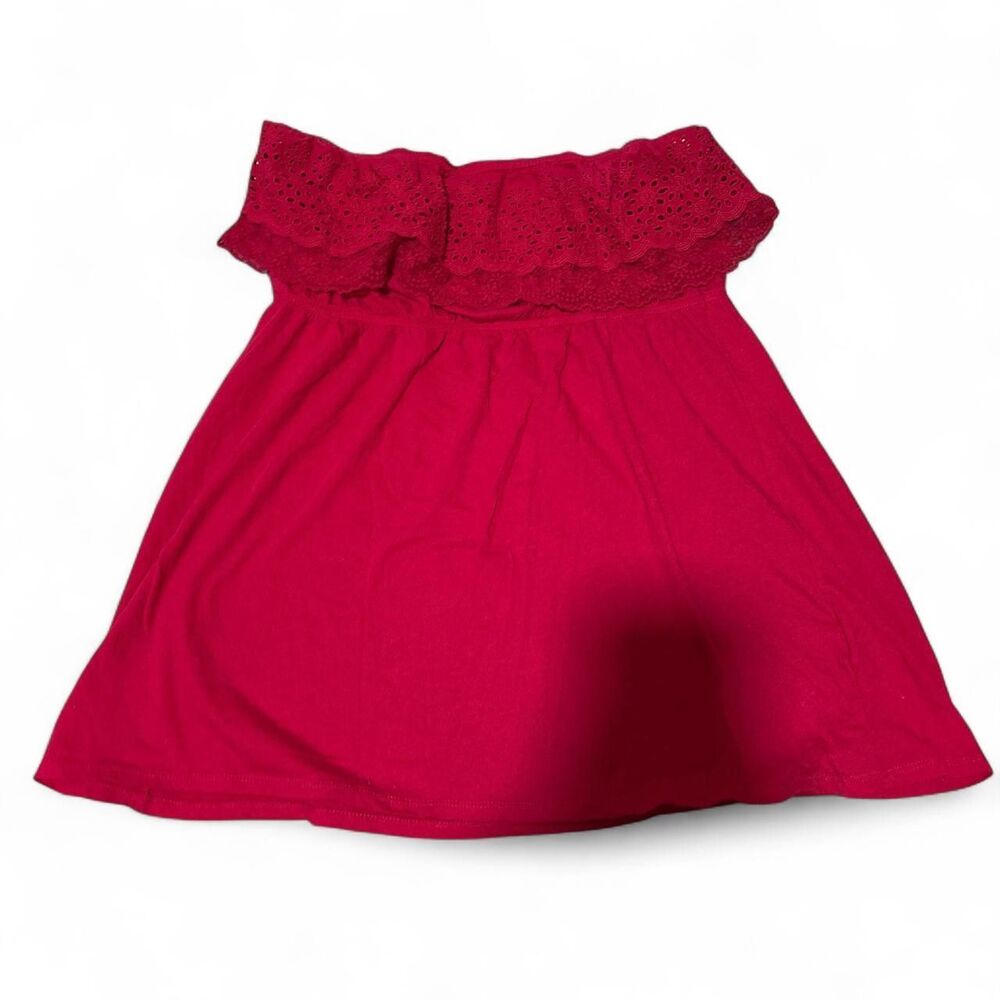 Decree Women's Red and Pink Blouse